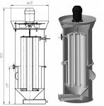 Пылеуловитель ПУ-1000