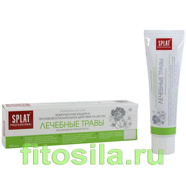 Сплат, SPLAT® профессиональная зубная паста Лечебные травы, НОВАЯ - 100 мл.