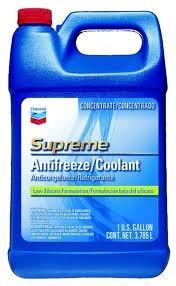 Chevron Supreme Anti-Freeze / Coolant Prediluted 50/50 зеленый Chevron Supreme Anti-Freeze / Coolant Prediluted 50/50 зеленый