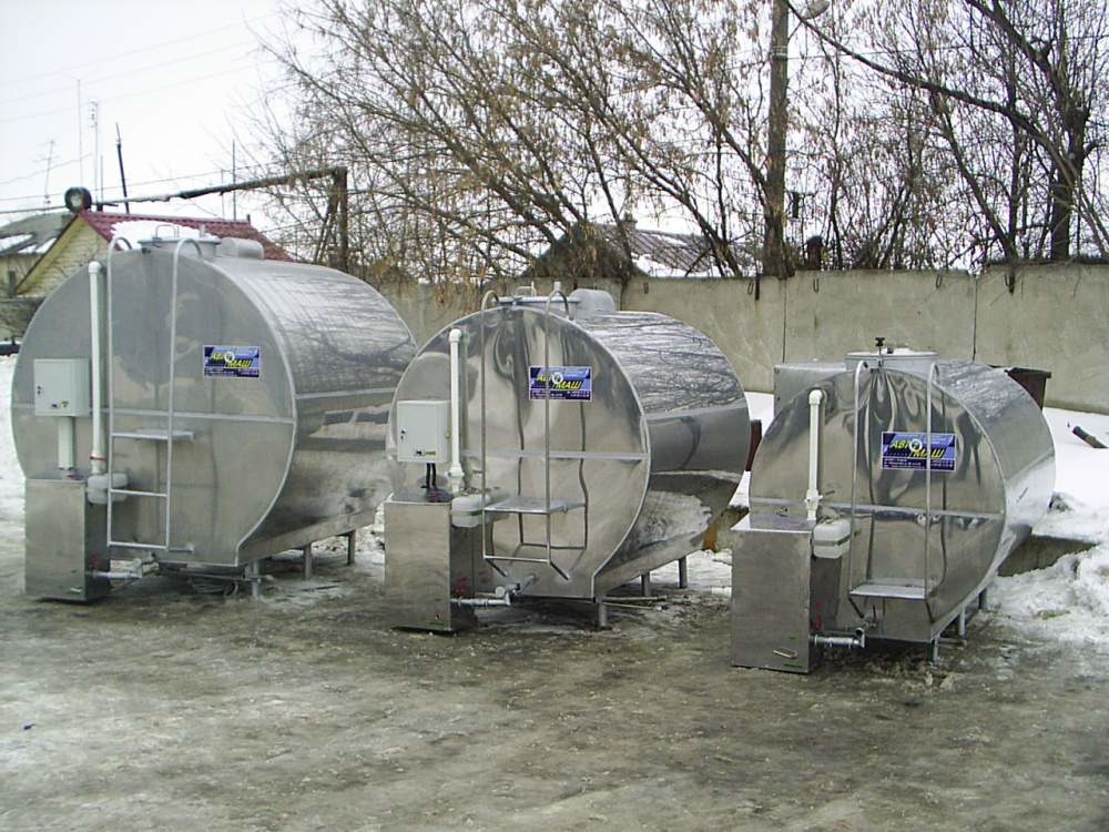 Молочное оборудование - Закрытая молочная холодильная установка ЗМХУ