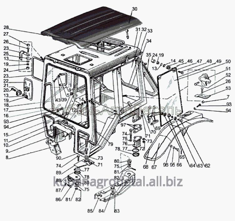 Запчасти кабины мтз