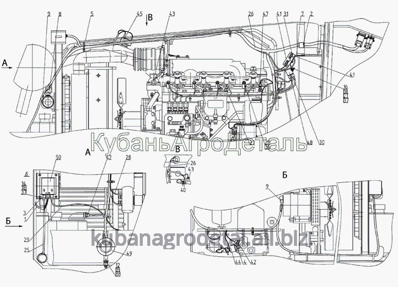 Запчасти для сельхозтехники МТЗ-1021.3 Электрооборудование двигателя Запчасти для сельхозтехники МТЗ-1021.3 Электрооборудование двигателя
