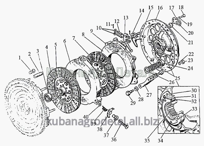 Запчасти для сельхозтехники МТЗ-1222/1523 Сцепление Запчасти для сельхозтехники МТЗ-1222/1523 Сцепление