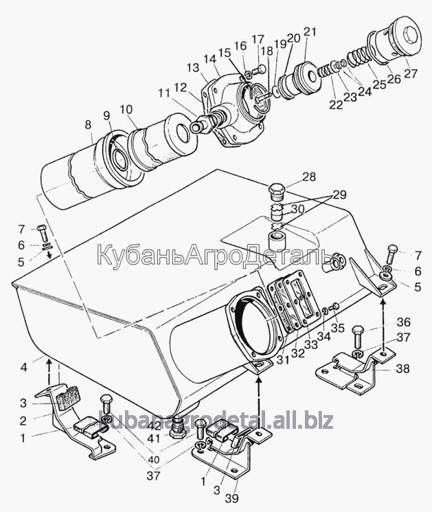 Запчасти для сельхозтехники МТЗ-822 Бак масляный