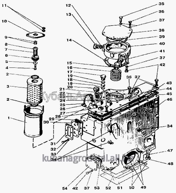 Запчасти для сельхозтехники МТЗ-900 Бак масляный и Фильтр