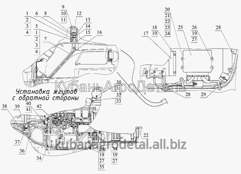 Запчасти для сельхозтехники МТЗ-920.4/952.4 Управление двигателем DEUTZ Запчасти для сельхозтехники МТЗ-920.4/952.4 Управление двигателем DEUTZ