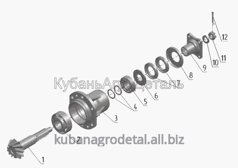 Запчасти для сельхозтехники МТЗ-920.4/952.4 Главная передача переднего ведущего моста переднего ведущего моста