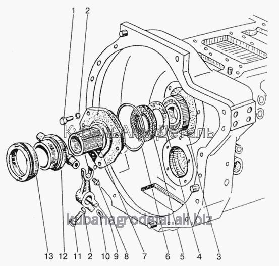 Запчасти для сельхозтехники МТЗ-923 Корпус сцепления (отводка)