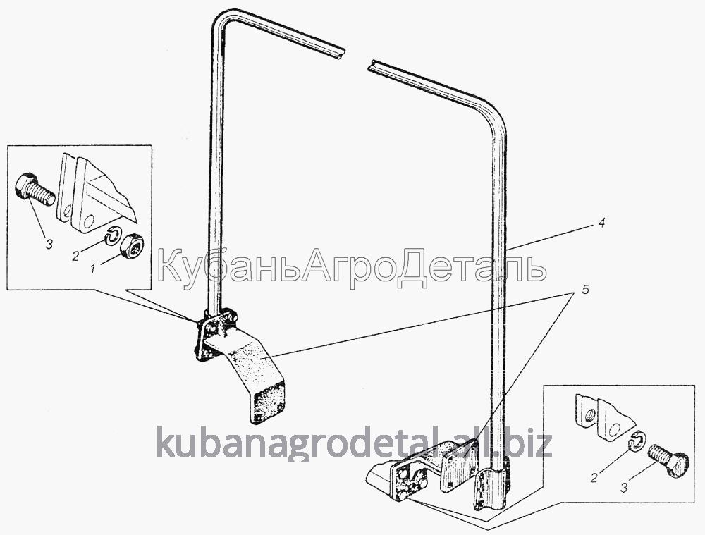 Запчасти для сельхозтехники МТЗ-082 Дуга безопасности 082-6709