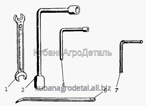 Запчасти для сельхозтехники МТЗ-1222/1523 Инструмент оператора