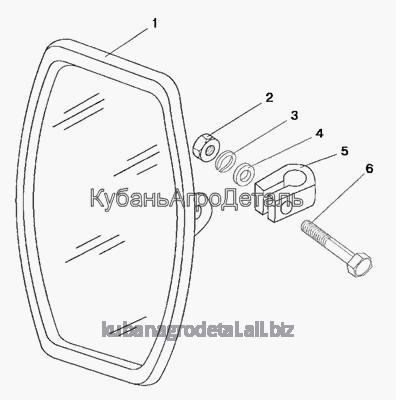 Запчасти для сельхозтехники МТЗ-80 (2009) Зеркало заднего вида боковое