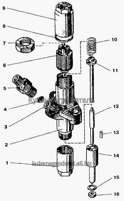 Запчасти для сельхозтехники МТЗ-900 Форсунка