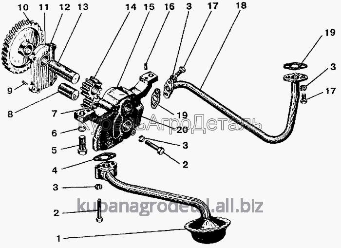 Запчасти для сельхозтехники МТЗ-900 Масляный насос