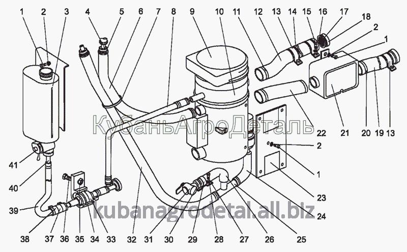Запчасти для спецтехники МЛ131 Система подогрева