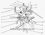 Запчасти для сельхозтехники МТЗ-822 Механизм управления коробкой передач. Корпус вилок
