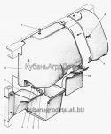 Запчасти для сельхозтехники МТЗ-923 Облицовка