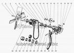 Запчасти для сельхозтехники МТЗ-923 Водяной насос. Вентилятор