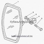 Запчасти для сельхозтехники МТЗ-923 Зеркало наружное