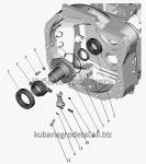 Запчасти для сельхозтехники МТЗ-920.4/952.4 Корпус сцепления. Отводка