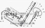 Запчасти для спецтехники МЛ131 Колонка рулевая с откидным колесом