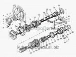 Запчасти для спецтехники МЛ131 Вал промежуточный