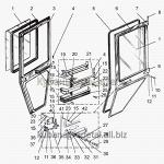 Запчасти для спецтехники МЛ131 Двери кабины