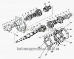 Запчасти для спецтехники МЛ131 Коробка передач. Вал первичный