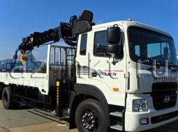Бортовой автомобиль Hyundai HD-170 с манипулятором HIAB 190T Бортовой автомобиль Hyundai HD-170 с манипулятором HIAB 190T