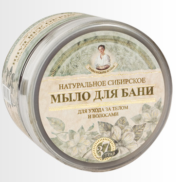 Мыло для бани Черное мыло Агафьи