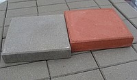 Плитка тротуарная «Квадрат» (серая) 300?300?50