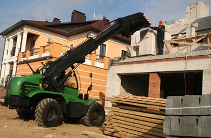 Погрузчик с телескопической стрелой Амкодор 527