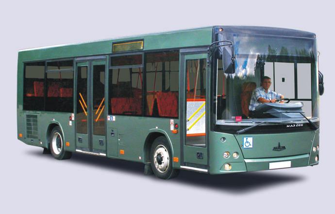 Пригородный автобус МАЗ-206