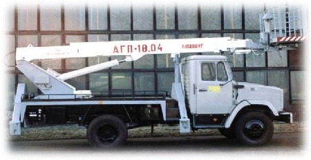 Подъемник стреловой самоходный ПСС-131.18