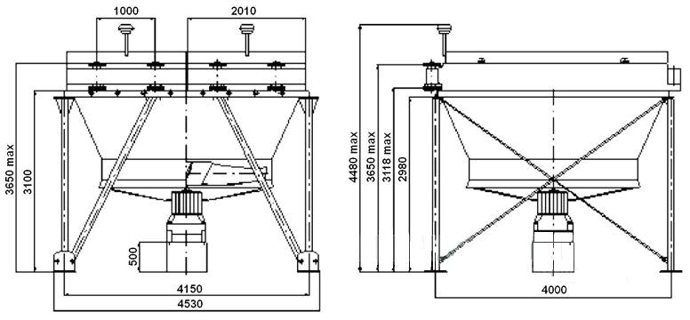 Аппараты воздушного охлаждения горизонтального типа (1АВГ, 2АВГ)