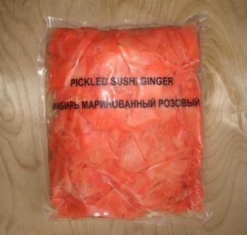 Имбирь маринованный(Sushi ginger)