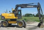 Экскаваторы колесные Volvo EW 160C