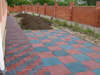 Резиновые плиты EcoStep 500x500 16мм Резиновые плиты EcoStep 500x500 16мм