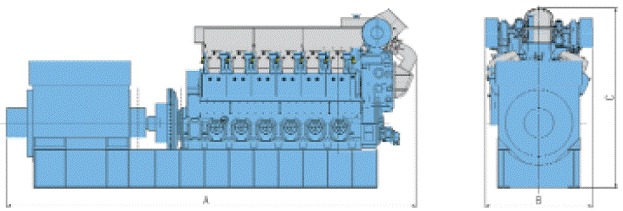 газовая электростанция Rolls-Royce B35:40-V20AG газовая электростанция Rolls-Royce B35:40-V20AG
