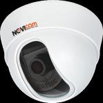"NOVICAM 87E Видеокамера цветная купольная высокого разрешения, матрица 960H Enhanced EFFIO-E SONY 1/3", 0.01 люкс, 700 ТВ линий, встроенное МЕНЮ, 12v DC,  объектив 2.8 или 3.6мм"