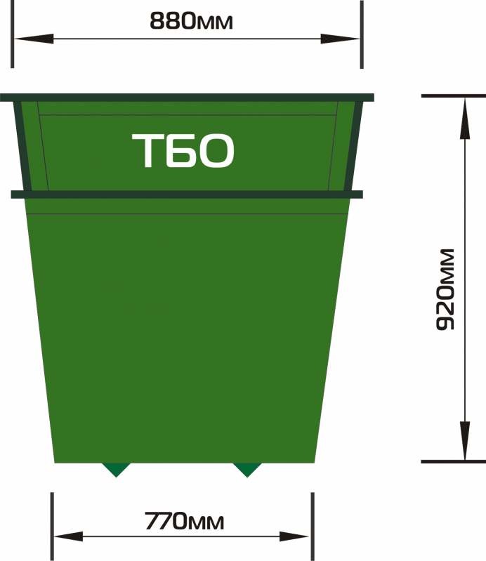 Контейнер  для ТБО