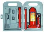 Домкрат ЗУБР ЭКСПЕРТ гидравлический бутылочный в пластмассовом кейсе, 3т, 194-372мм. Артикул: 43060-3-K