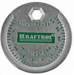 Измеритель зазора свечи KRAFTOOL с градуировкой, 0,4-2,6мм. Артикул: 43258