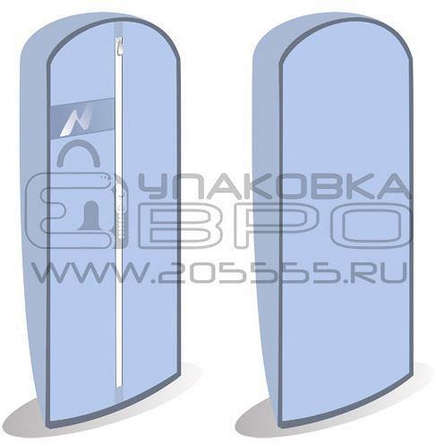 Чехол для одежды - объемный, с окном cheh43 Чехол для одежды - объемный, с окном cheh43