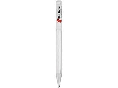 Ручка шариковая Prodir модель DS3 TFF белая полупрозрачная