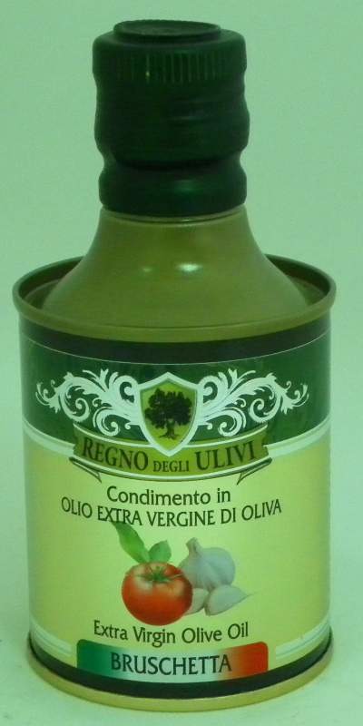 Масло оливковое экстра вирджин для чесночного хлеба, 250мл, жесть