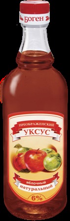Уксус натуральный яблочный 6% 0,5 л стеклянная бутылка Уксус натуральный яблочный 6% 0,5 л стеклянная бутылка