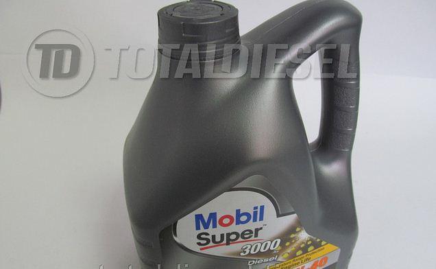 Масло моторное Mobil SUPER 3000 X1Diesel 5W-40 4L