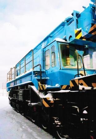 Железнодорожный кран - 50 тонн ЕДК 300/5, КЖ 871
