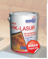Декоративная лазурь с антисептиком для защиты и отделки древесины снаружи AIDOL HK-LASUR