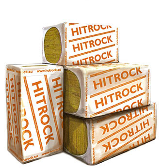 Утеплитель Hitrock П-75 Базальтовая вата (1000х600х50    0/27v3    5,4м2